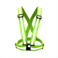 High visibility reflective security safety vest adjustable belt